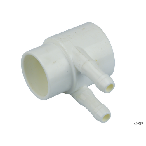 2 port 3/8" Barb x 1" Spg x 1" S Manifold