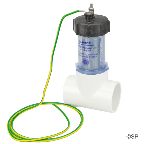 Pool Tool Anti-Electrolysis sacrificial zinc anode - 2" Tee