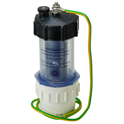 Pool Tool Anti-Electrolysis sacrificial zinc anode - 2" Spigot - Universal fit for larger pipes