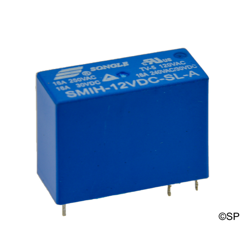 PCB Mounted Relay 16A, 240V, 12V DC Coil