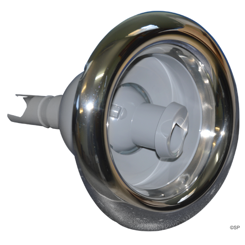 Hurricane Swirl Spa Jet - Grey/Stainless Steel