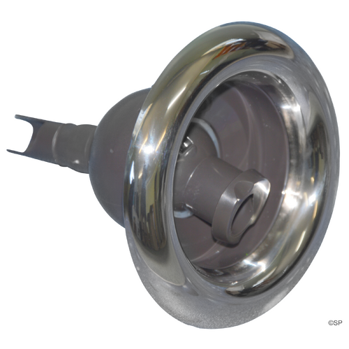 Hurricane Swirl Spa Jet - Charcoal/Stainless Steel