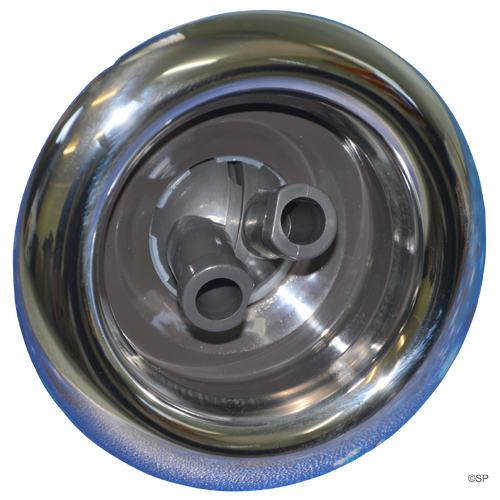 Hurricane Twin Spin Spa Jet - Charcoal/Stainless Steel
