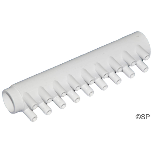 18 port 3/8" Barb x 1" Spg x 1" S Manifold