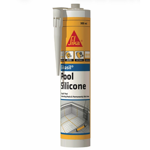 Sikasil Pool - Pool & Spa Silicon Adhesive / Sealant - Translucent - Neutral Cure