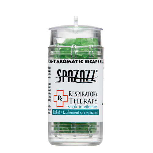 Spazazz Instant Aromatic Escape Spa Beads Aromatherapy Fragrance Cartridge - Respiratory Therapy