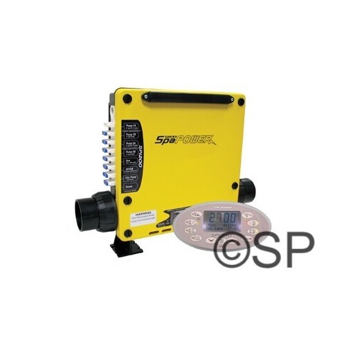 Davey Spaquip Spa Power 1200 Controller and Oval Touchpad 3.5kw - 6.0kw Heater
