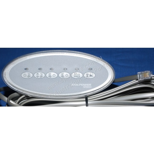 Spaquip Spa Power 800 Secondary or Commercial Touchpad