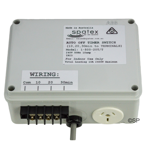 spatex Auto Off Timer Switch - electronic - 1 x 10A output