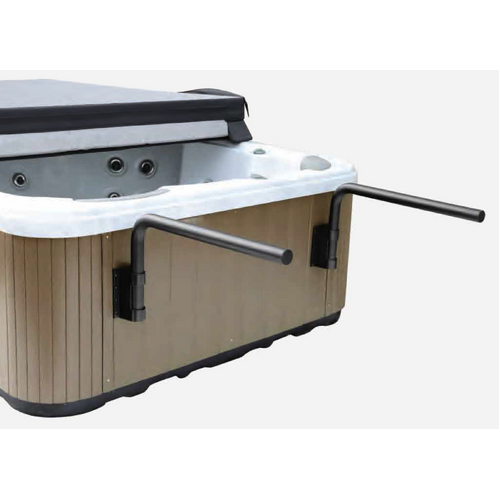 Spa Cover Shelf - Fold Out Bars - Slide On - Suits ALL spa covers - Sectional, Folded or Roll Up