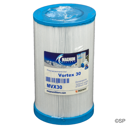 218mm L x 125mm D Vortex Spas Cam Twist Lock filter replacement cartridge