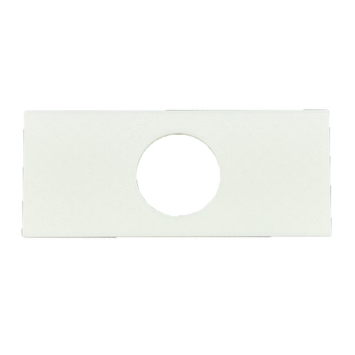 Touchpad Adapter Plate - Bath - White