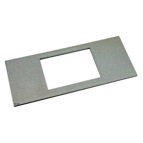 Touchpad Adapter Plate - suits Balboa SpaTouch Mini Touchscreen - Silver