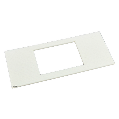 Touchpad Adapter Plate - suits Balboa SpaTouch Mini Touchscreen - White
