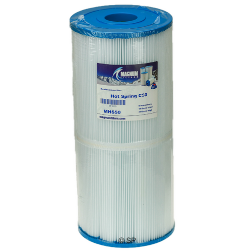 355mm L x 160mm D Hot Spring Spas Limelight 50 sqft filter cartridge