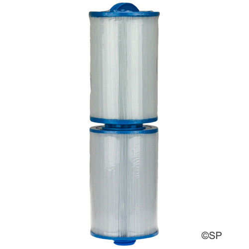 425mm L x 150mm D Waterway Upper & Lower Spa filter cartridge PAIR - suits 100 and 200 sqft Front Access Skim Filters 817-0011