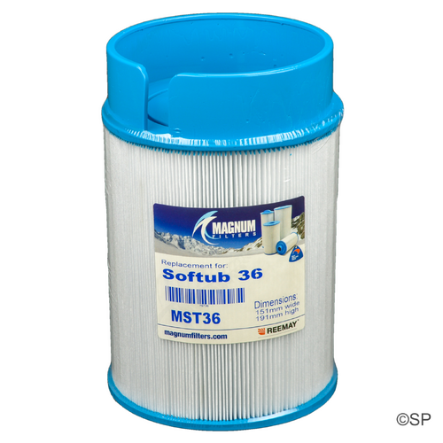191mm L x 151mm D Softub replacement Slip on filter cartridge 2003905