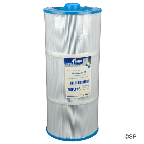 485mm L x 214mm D Sundance Spas Microclean Ultra Pleated Outer Core Replacement Filter Cartridge