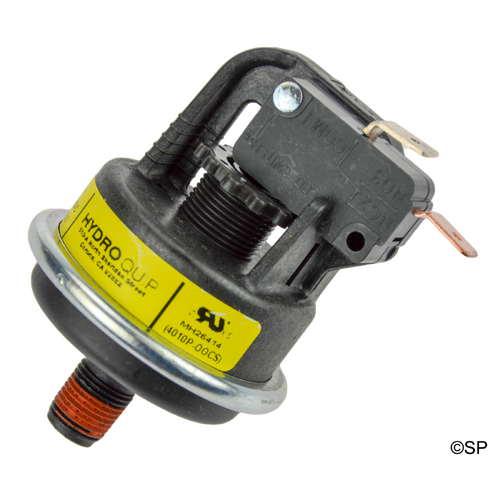 Tecmark Plastic Adjustable Presssure Switch 2 Terminals NO Contacts - Tecmark 4010p