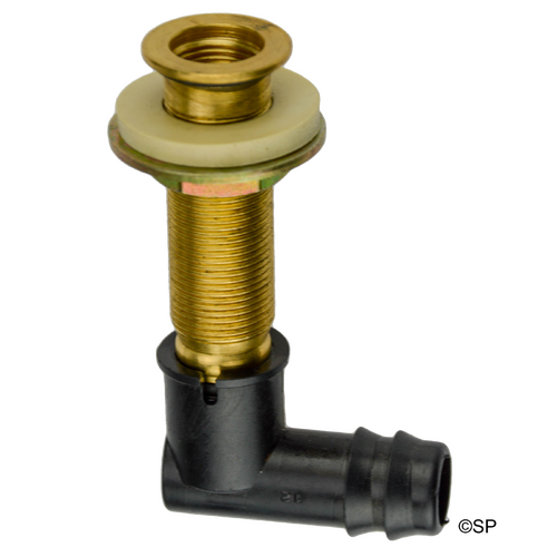 Senex Air Injector Jet Body (with valve) and Injector Elbow - Brass