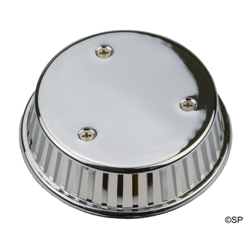 S&P Chrome plated ABS Plastic Spa Bath Suction Cover - 47mm OD thread
