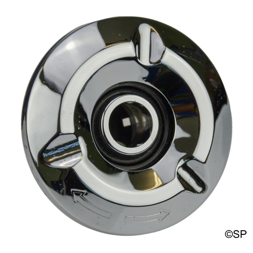 S&P Adjustable Faceplate - Chrome Brass