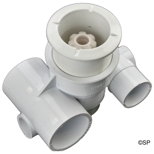 Waterway Poly Jet Timber Tub Jet Assy - 1.5"S x 1" S
