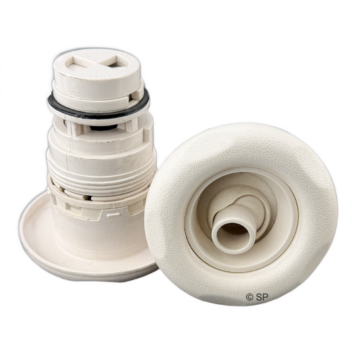 Waterway Poly Jet Internal - 5 Point Scallop - Roto - White