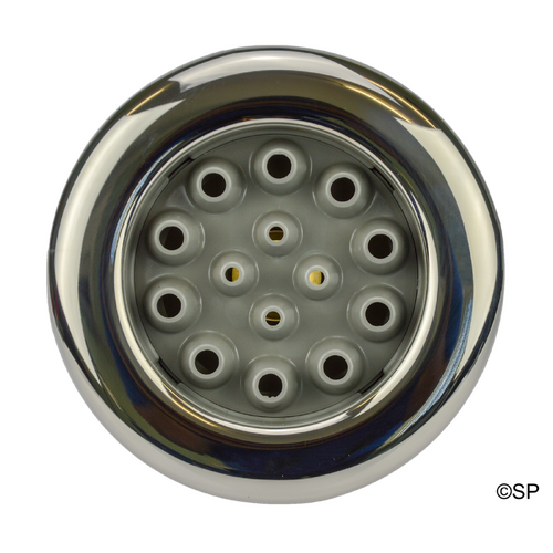 Waterway Master Massage Adjustable Jet with Stainless Steel Escutcheon - Snap In