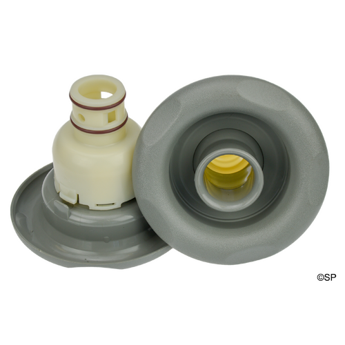 Waterway Non-Adjustable Whirlpool Internal - 5 point textured - Grey - Snap In