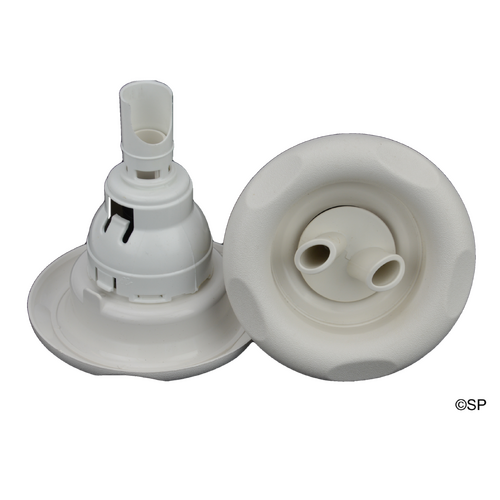 Waterway Power Storm 5 Point Scallop - Twin Roto - White