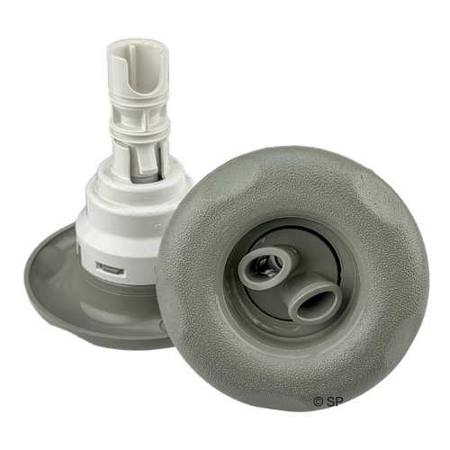 Waterway Poly Storm 5 Point Scallop - Twin Roto - Large Face - Grey