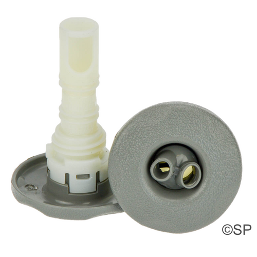 Waterway Adjustable Cluster Storm Jet Internal - Textured 5 Scallop - Twin Roto - Grey - THREADED