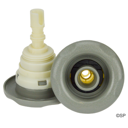 Waterway Poly Storm 5 Point Scallop - Directional - Grey - THREADED