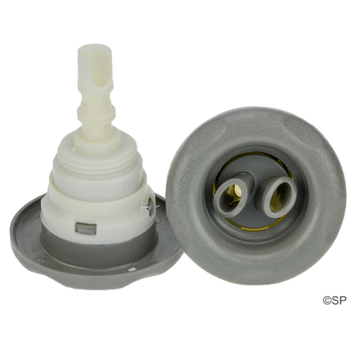 Waterway Poly Storm 5 Point Scallop - Twin Roto - Grey - THREADED