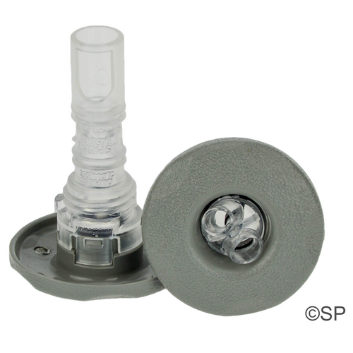 Waterway Adjustable Cluster Storm GLO Clear Jet Internal - Textured 5 Scallop - Twin Roto - THREADED