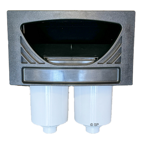 Waterway Filter Front Access Skimmer Filter 100 sqft - Dark Silver Grey