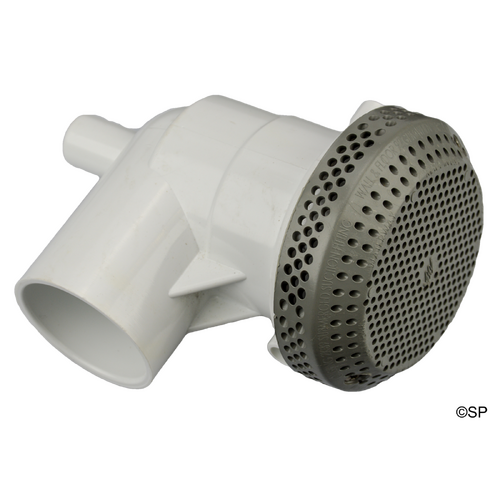 Waterway Hi Flo Suction Fitting with 1.5" 90 Ell Vacuum Break 348 lpm
