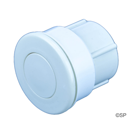 Waterway Concrete / Gunite 40mm / 1.5" Slip Fit Air Button - White