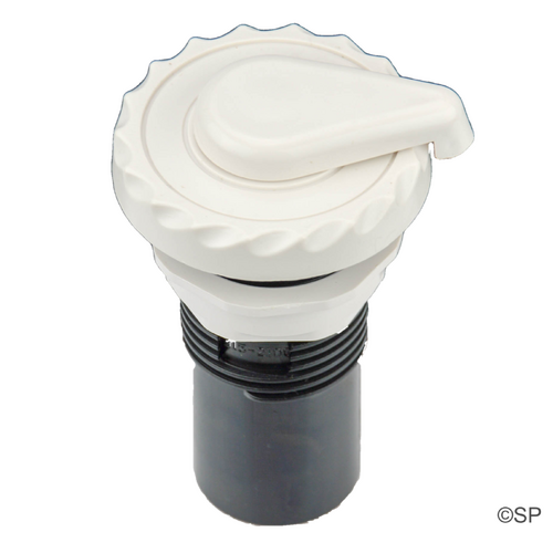Waterway 1" Scallop Air Control - White