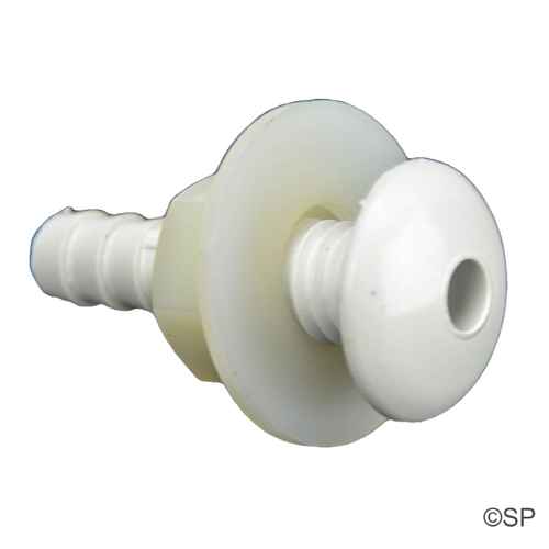 Waterway Button Air Injector / Air bleed return fitting - White