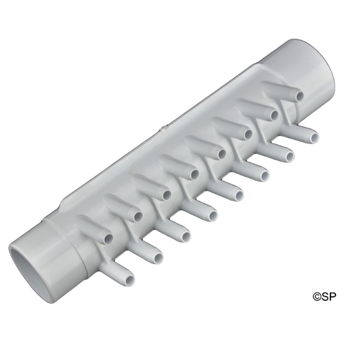 Waterway 3/8" barb manifold 1.5" x 16 port