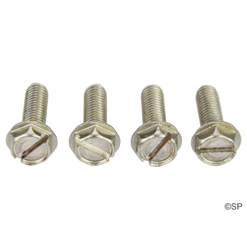 Waterway & Aquaflo 56 Frame Pump Motor Mount Screw -  #10-32 UNF x 5/8" - 4 Pack