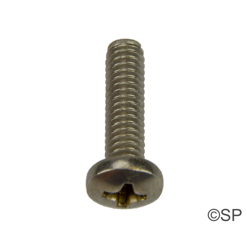 Waterway & Aquaflo Pump Faceplate Screw - SS - #8-32 x 5/8"